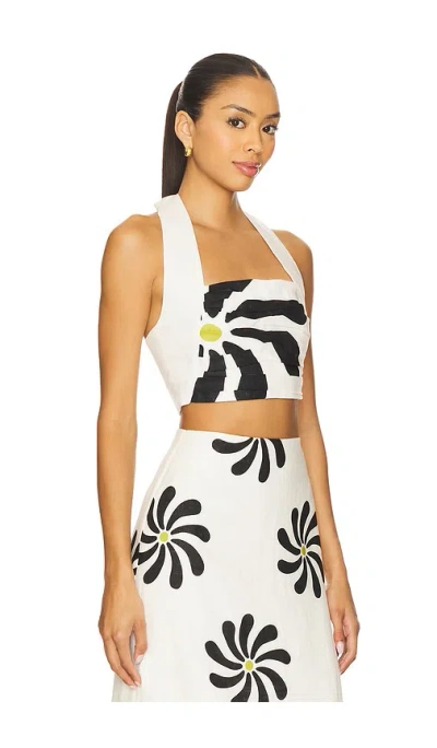 Cala De La Cruz Fiji Top In Black