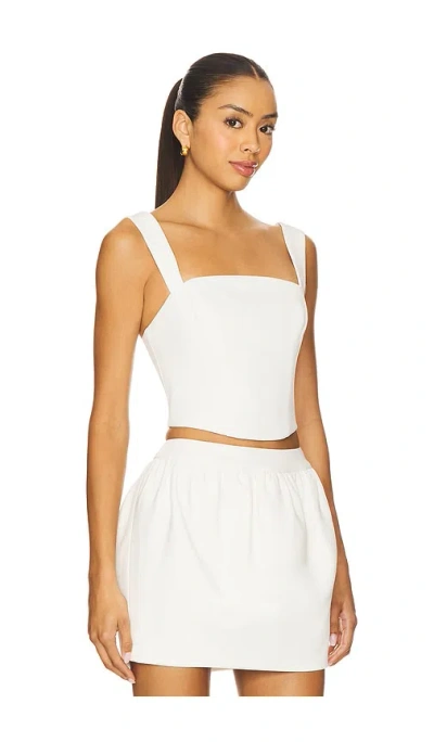 Lovers & Friends Jacqueline Top In White