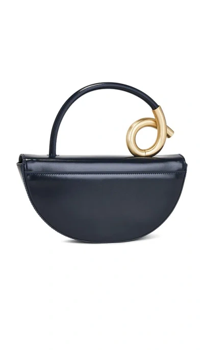 Cult Gaia Womens Deep Lake Azariah Leather Top Handle Bag