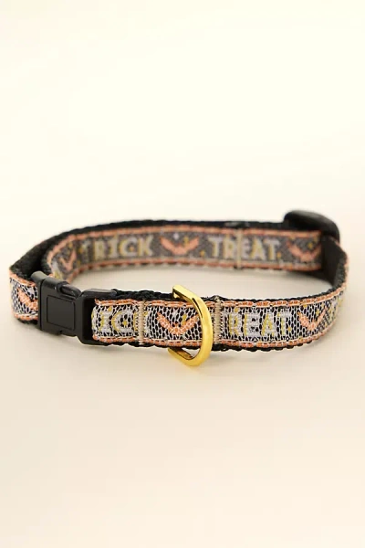 Anthropologie The Bistro Tile Cat Collar: Halloween Edition In Multi