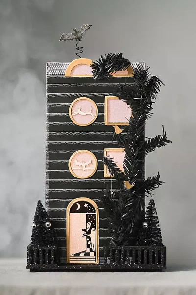 Florence Balducci Led Light-up Decorative House In Multi