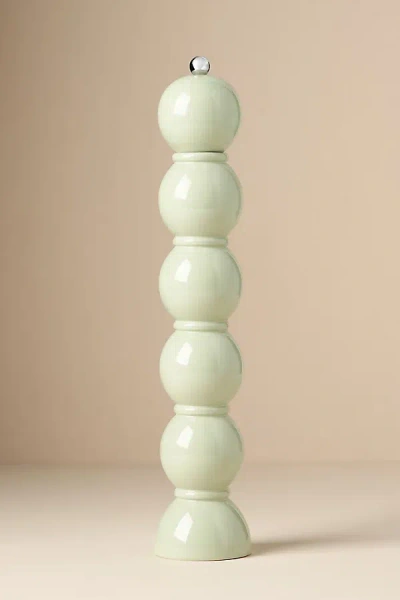 Addison Ross Grande Bobbin Salt And Pepper Grinder In Green