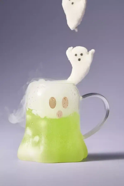 Anthropologie Ghost Borosilicate Glass Mug In Multi