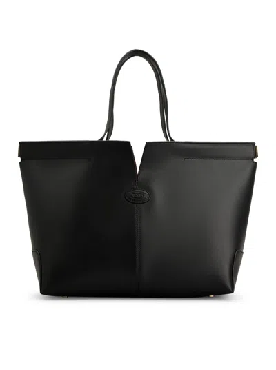 Tod's Medium-small Leather Folio Bag
