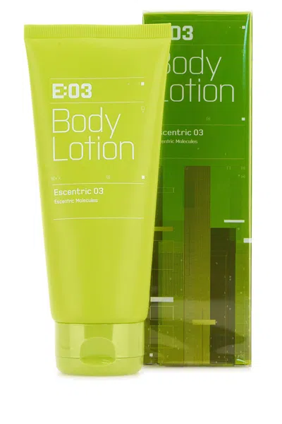 Escentric Molecules Escentric 03 Body Lotion In Green