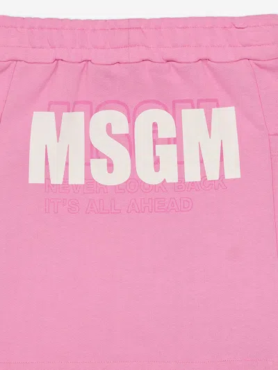 Msgm Skirt  Kids Kids Color Pink In Pink