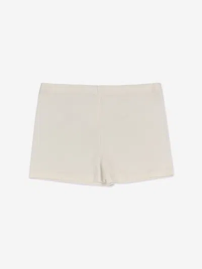 Msgm Girls Knitted Skirt In Multi
