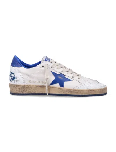 Golden Goose Classic Low-top Sneakers With Textured Leather Upper In White