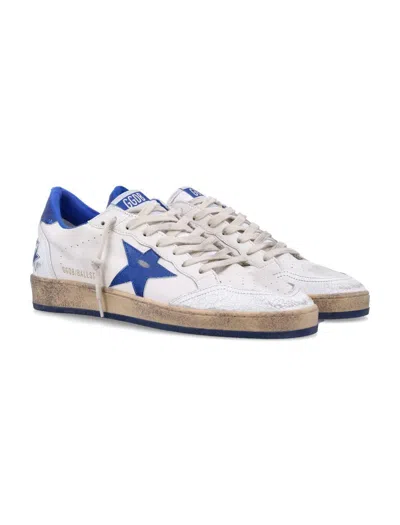 Golden Goose Classic Low-top Sneakers With Textured Leather Upper In White