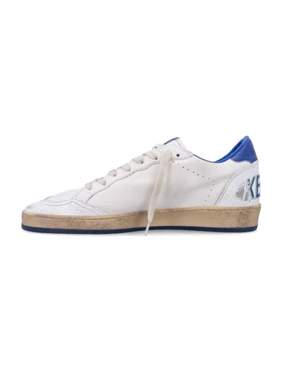 Golden Goose Classic Low-top Sneakers With Textured Leather Upper In White