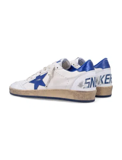 Golden Goose Classic Low-top Sneakers With Textured Leather Upper In White
