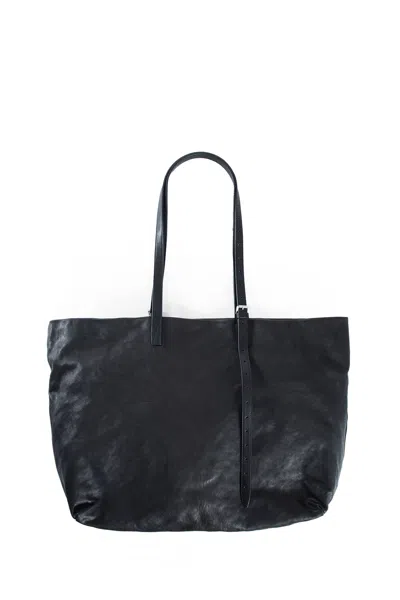 Ann Demeulemeester Man Black Tote Bags