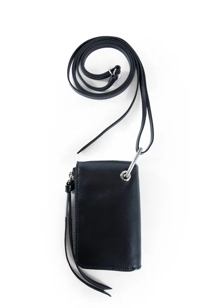 Ann Demeulemeester Man Black Belts