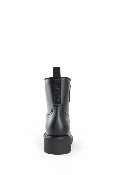 Moncler Man Black Boots In Black