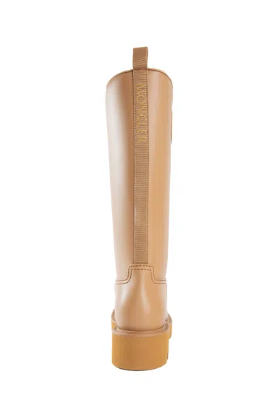 Moncler Kickstream Knee-high Rain Boots In Multi