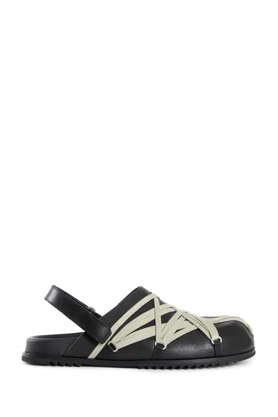 Rick Owens Man Black Mules