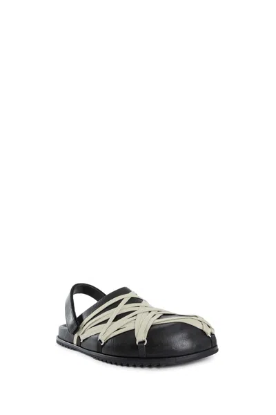 Rick Owens Man Black Mules