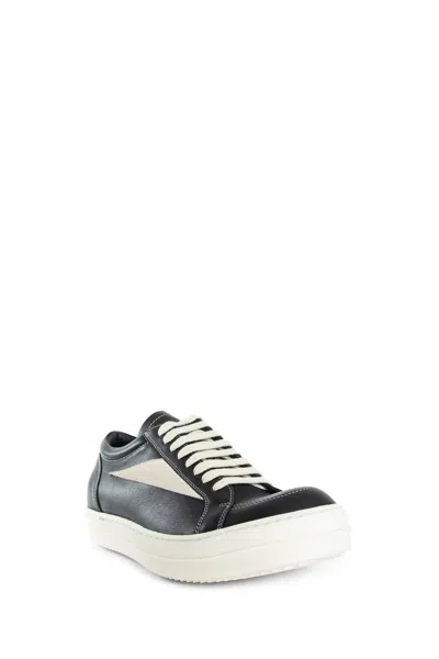 Rick Owens Man Black&white Sneakers