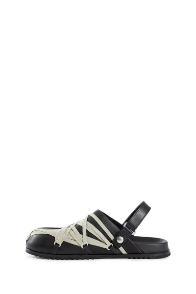 Rick Owens Man Black Mules