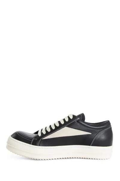 Rick Owens Man Black&white Sneakers