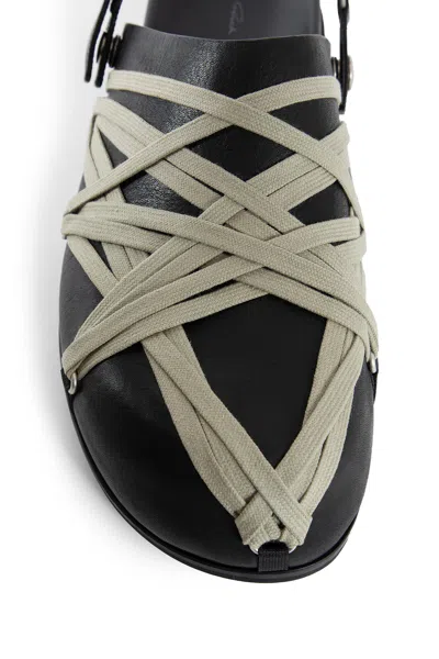 Rick Owens Man Black Mules