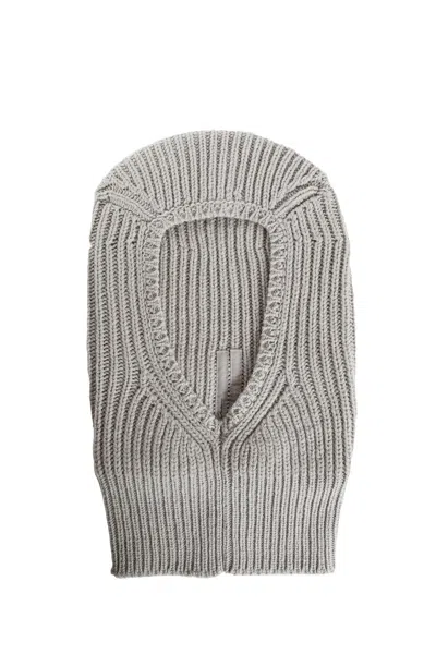 Rick Owens Man Grey Hats In Gray