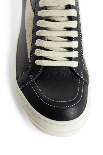 Rick Owens Man Black&white Sneakers