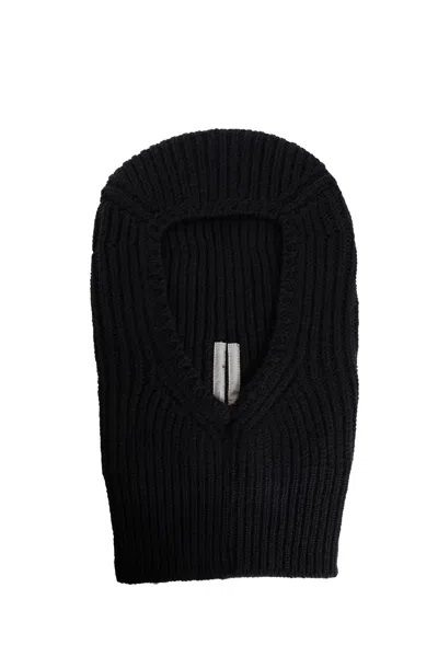 Rick Owens Man Black Hats In Black