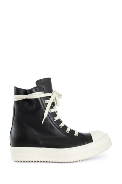 Rick Owens Leather Sneakers