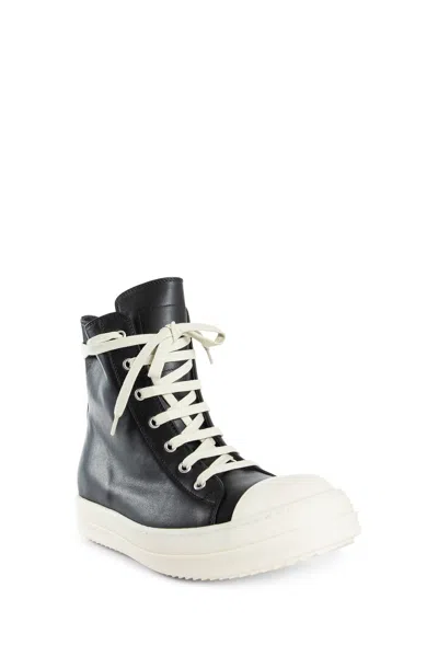 Rick Owens Leather Sneakers