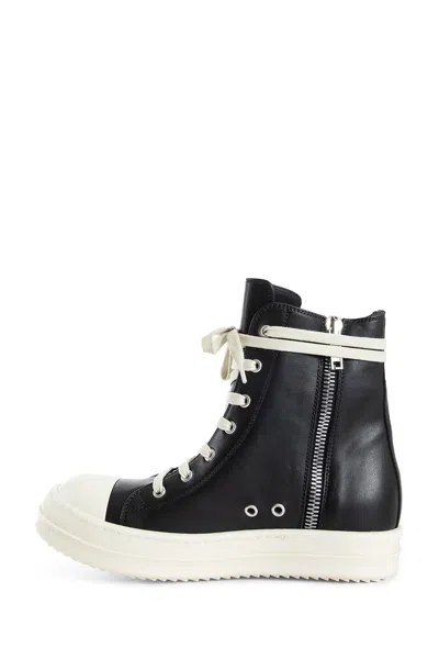 Rick Owens Leather Sneakers