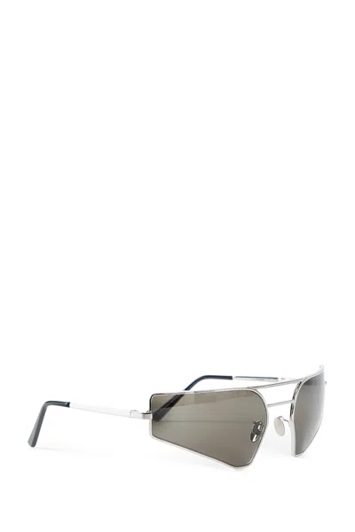 Rick Owens Unisex Silver Eyewear