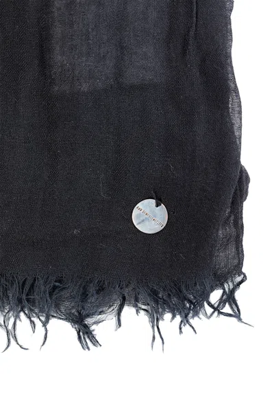 Ann Demeulemeester Woman Black Scarves