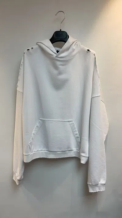 We11 Done Long Sleeve Sweatshirt In Neutral