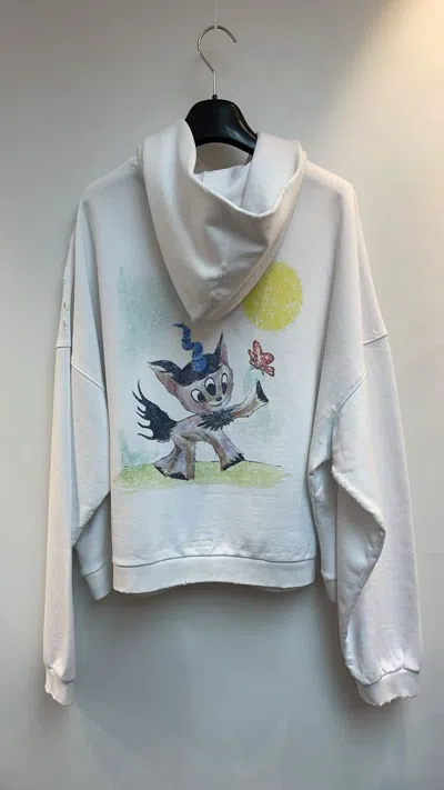 We11 Done Long Sleeve Sweatshirt In Neutral
