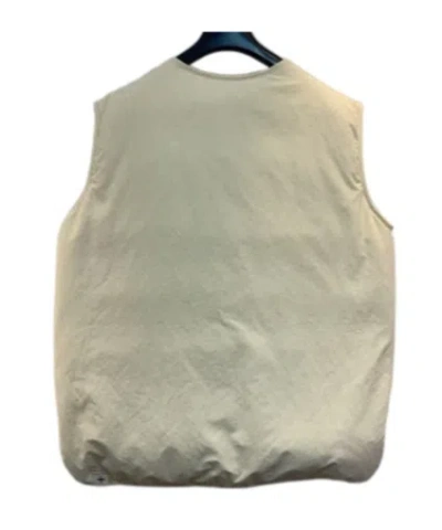 Jil Sander Zipper Vest In Green