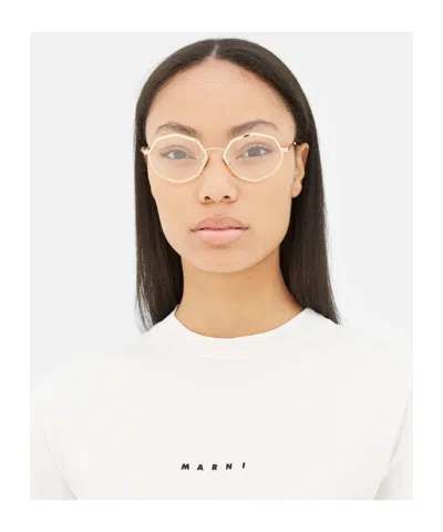 Marni Pulpit Rock Optical Oro