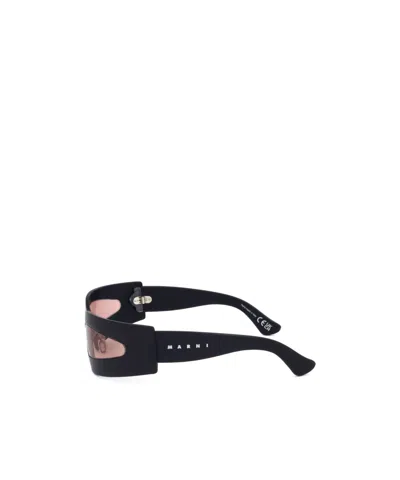Marni Full Frame Sunglasses In Black