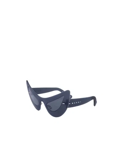 Marni Full Frame Sunglasses In Black