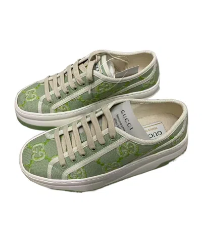Gucci Lace-up Low-top Sneakers In Green