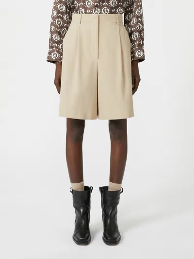 Weekend Max Mara Cotton Gabardine Bermuda Shorts