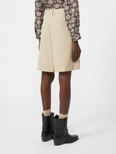 Weekend Max Mara Cotton Gabardine Bermuda Shorts