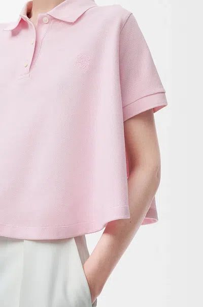 Loewe Trapeze Polo In Cotton