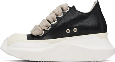 Rick Owens Drkshdw Abstract Low-top Sneakers In Black