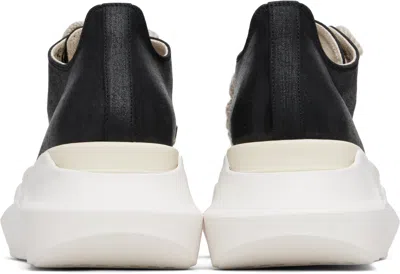 Rick Owens Drkshdw Abstract Low-top Sneakers In Black