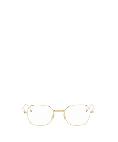 Thom Browne Full Frame Plain Mirror In Gold