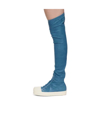 Rick Owens Drkshdw Round Toe Boots