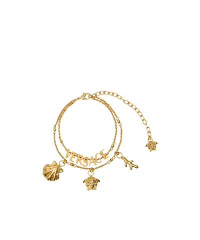 Versace Icons De La Mer Bracelet In Gold