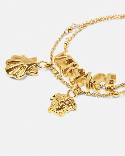 Versace Icons De La Mer Bracelet In Gold