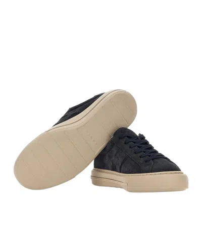 Hogan H691 Lace-up Sneakers With Embossed Branding And Memory Foam Insole